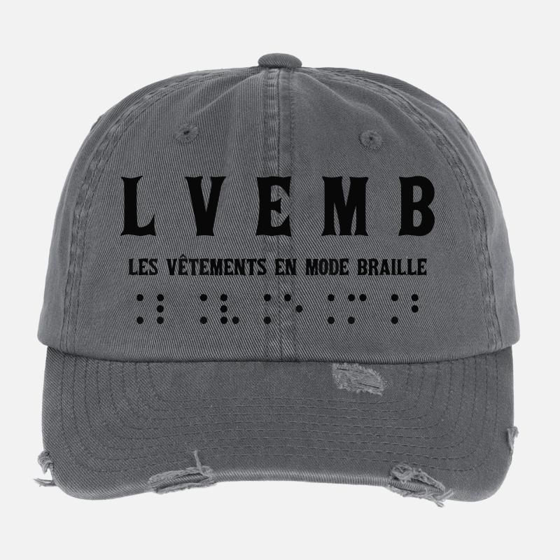 Mode Braille Élégante Pour Tous Casquette vintage effet usé Flexfit