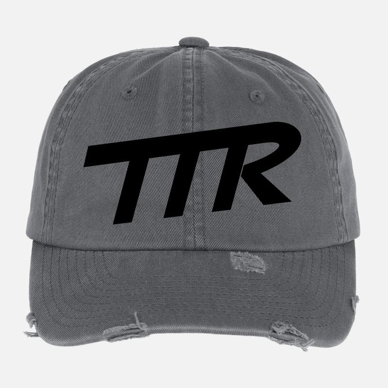 Tax The Rich Flexfit Vintage Destroyed Cap