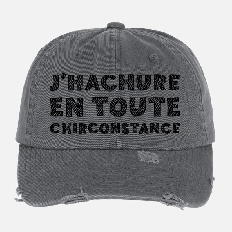 I HATCH IN ALL ORDER! Flexfit Vintage Destroyed Cap