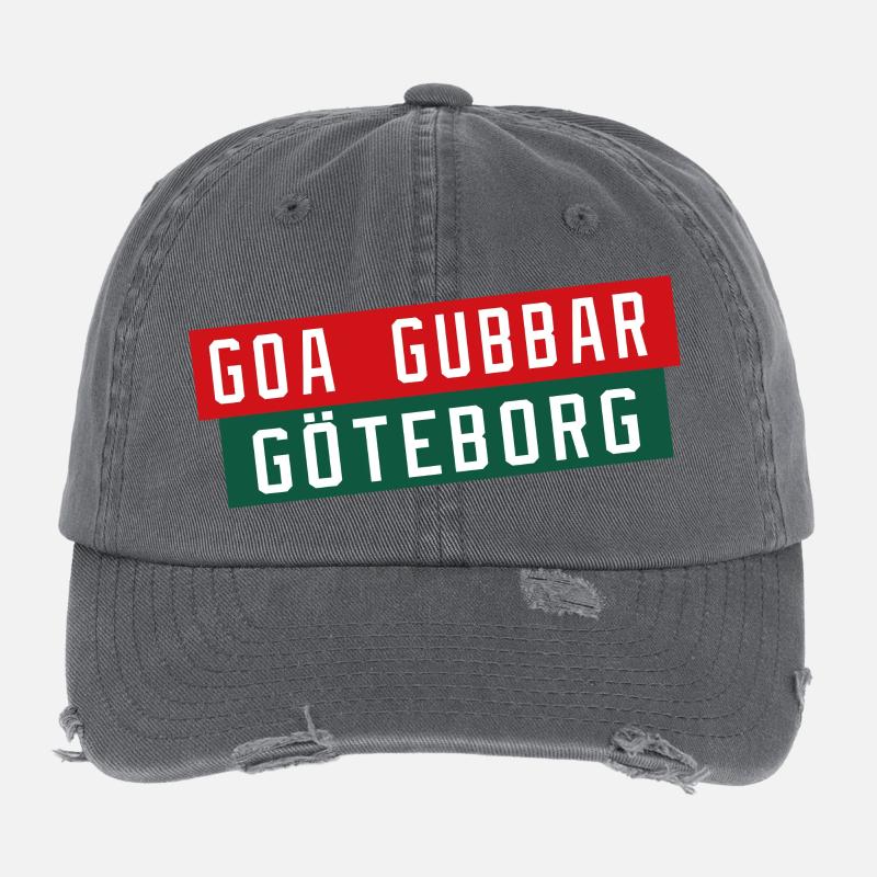 Göteborg Goa Gubbar Casquette vintage effet usé Flexfit