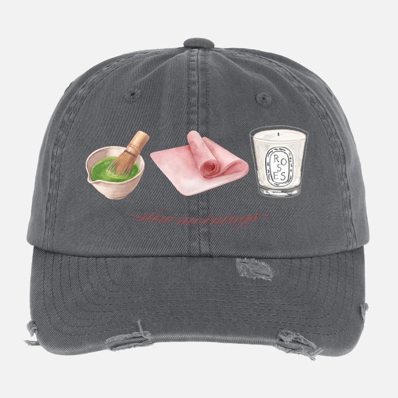 Slow Mornings Flexfit Vintage Destroyed Cap