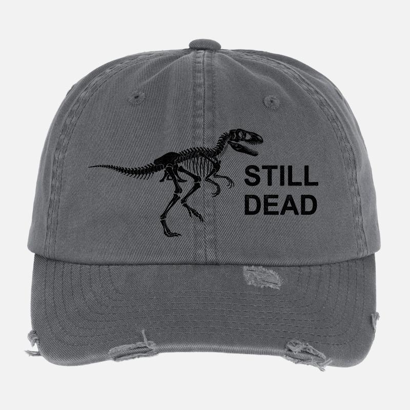 Dino Nihilism Flexfit Vintage Destroyed Cap