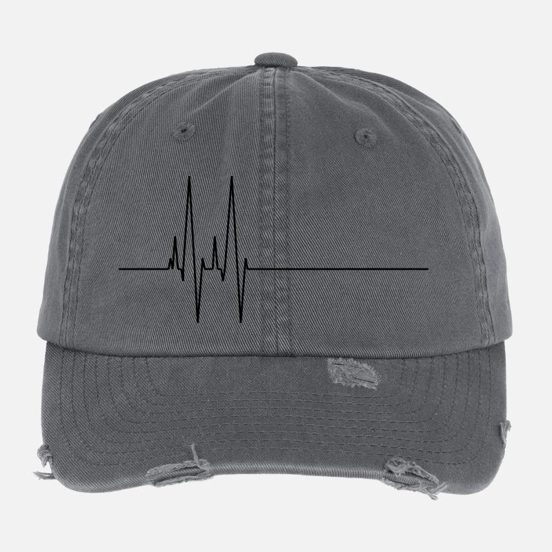 puls beep Flexfit Vintage Destroyed Cap