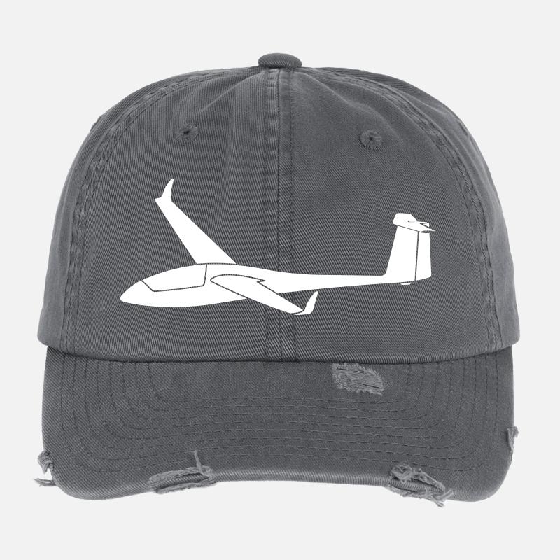 std cirrus with winglets Flexfit Vintage Destroyed Cap