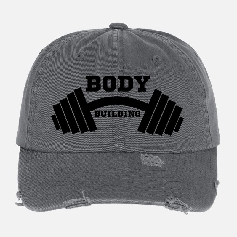Gym Flexfit Vintage Destroyed Cap
