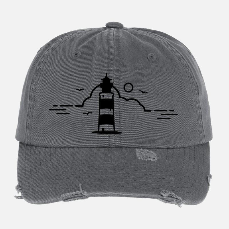 lighthouse Flexfit Vintage Destroyed Cap
