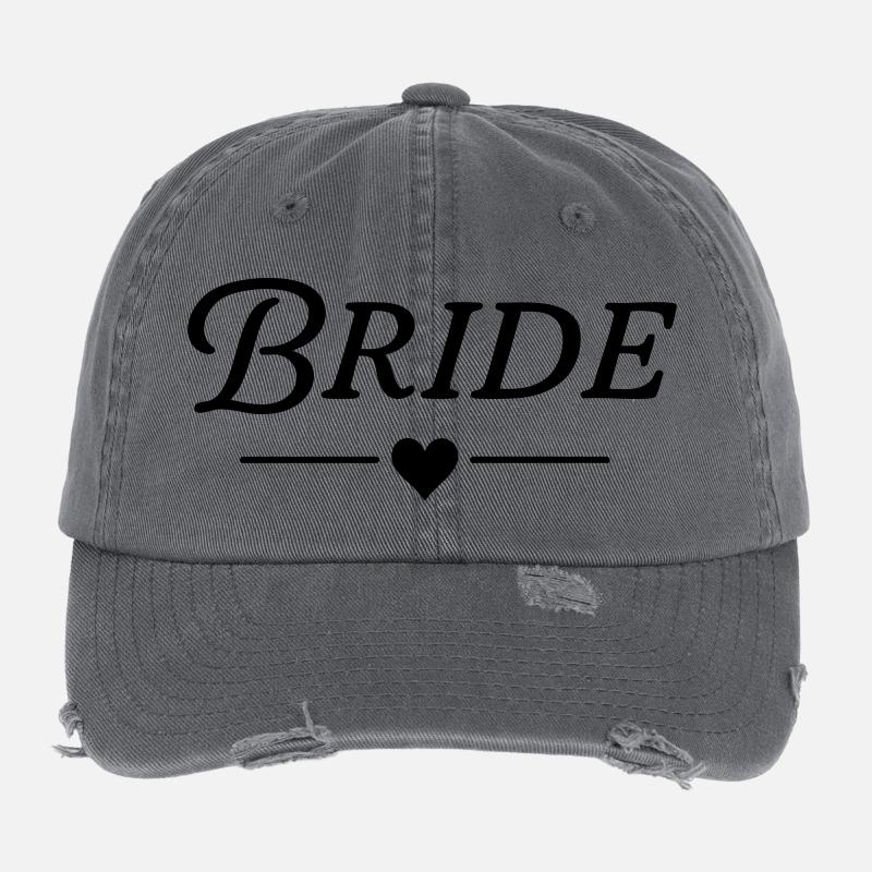 Braut / Klassisch Design Flexfit Vintage Destroyed Cap