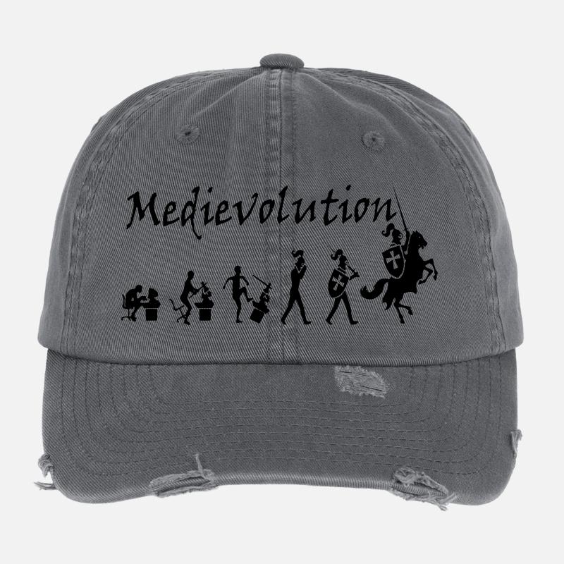 Medievolution – Medieval Evolution Flexfit Vintage Destroyed Cap