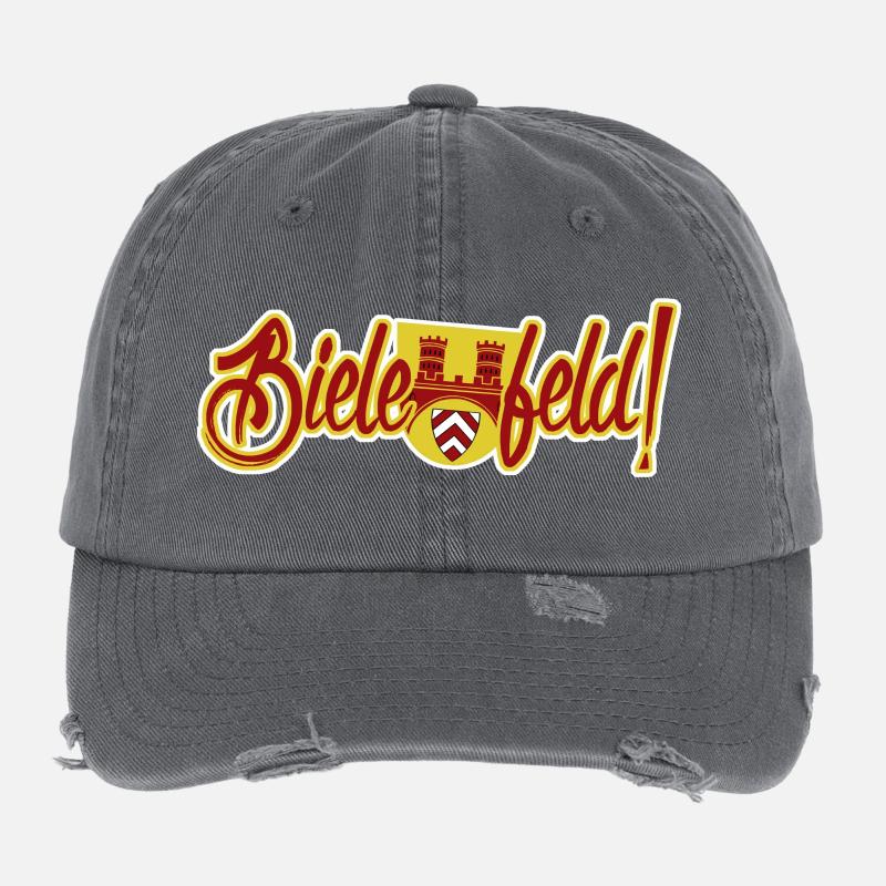 Bielefeld Flexfit Vintage Destroyed Cap