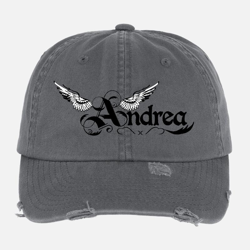andrea 2 Flexfit Vintage Destroyed Cap