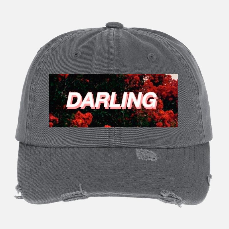 darling Flexfit Vintage Destroyed Cap