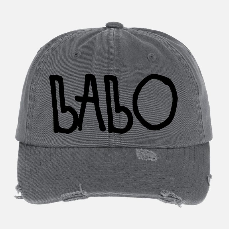 Babo Flexfit Vintage Destroyed Cap