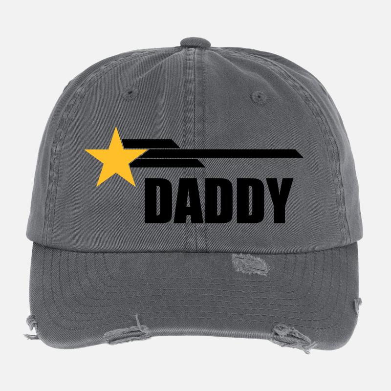 Daddy Casquette vintage effet usé Flexfit