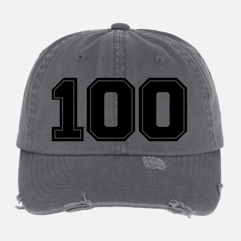 100 Flexfit Vintage Destroyed Cap