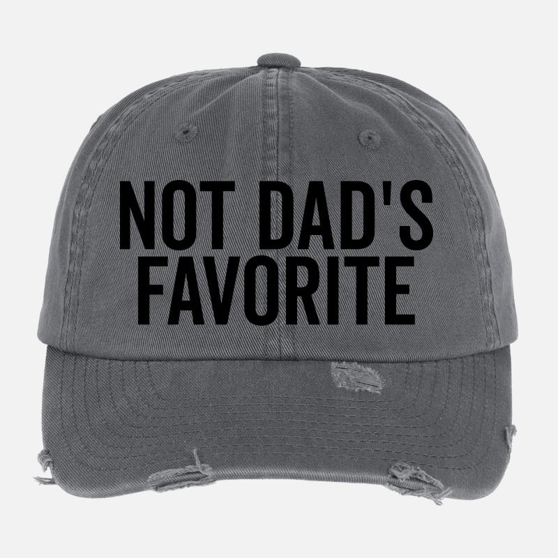 Pas le préféré de papa Casquette vintage effet usé Flexfit