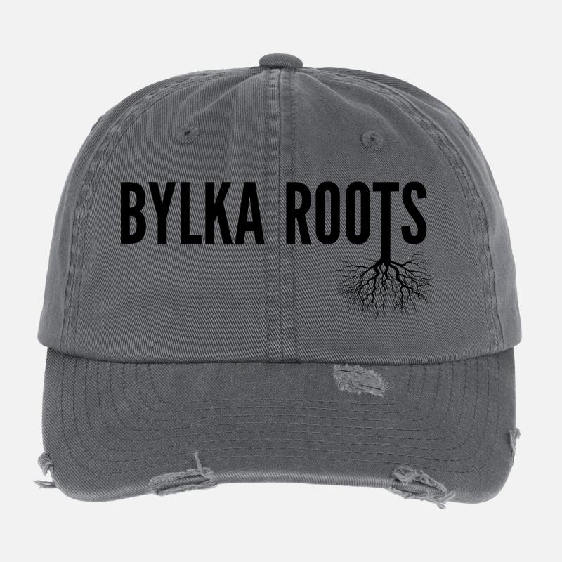BYLKA_ROOTS Casquette vintage effet usé Flexfit