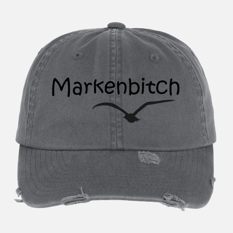 Markenbitch Flexfit Vintage Destroyed Cap