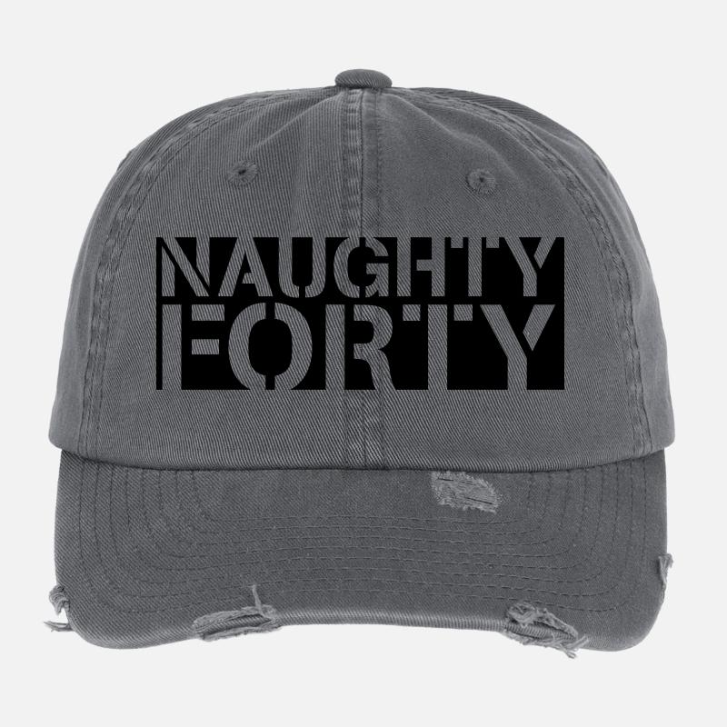 vilaine quarante Casquette vintage effet usé Flexfit