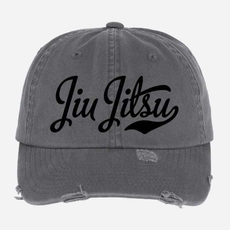 Jiu Jitsu Flexfit Vintage Destroyed Cap