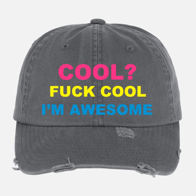 Cool Flexfit Vintage Destroyed Cap