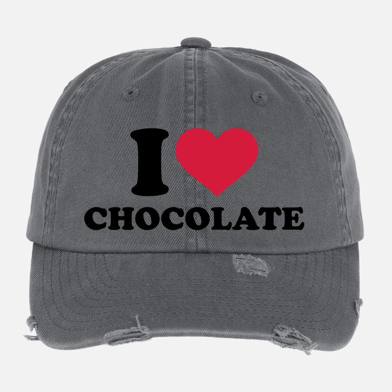 Schokolade Flexfit Vintage Destroyed Cap