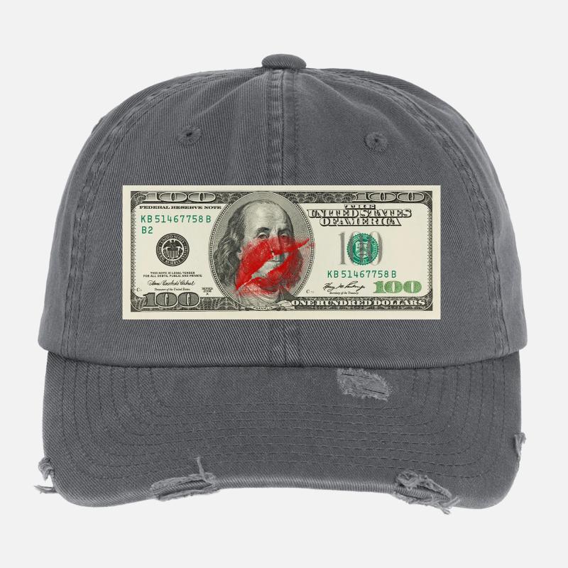 Bisou Flexfit Vintage Destroyed Cap