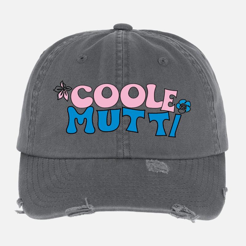 Coole Mutti Flexfit Vintage Destroyed Cap