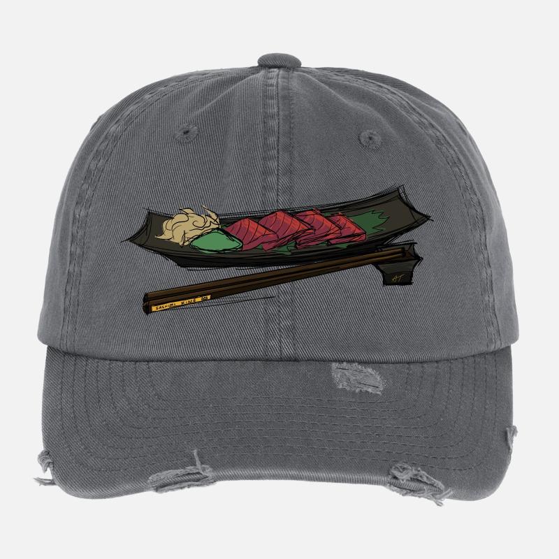 Sashimi King Flexfit Vintage Destroyed Cap