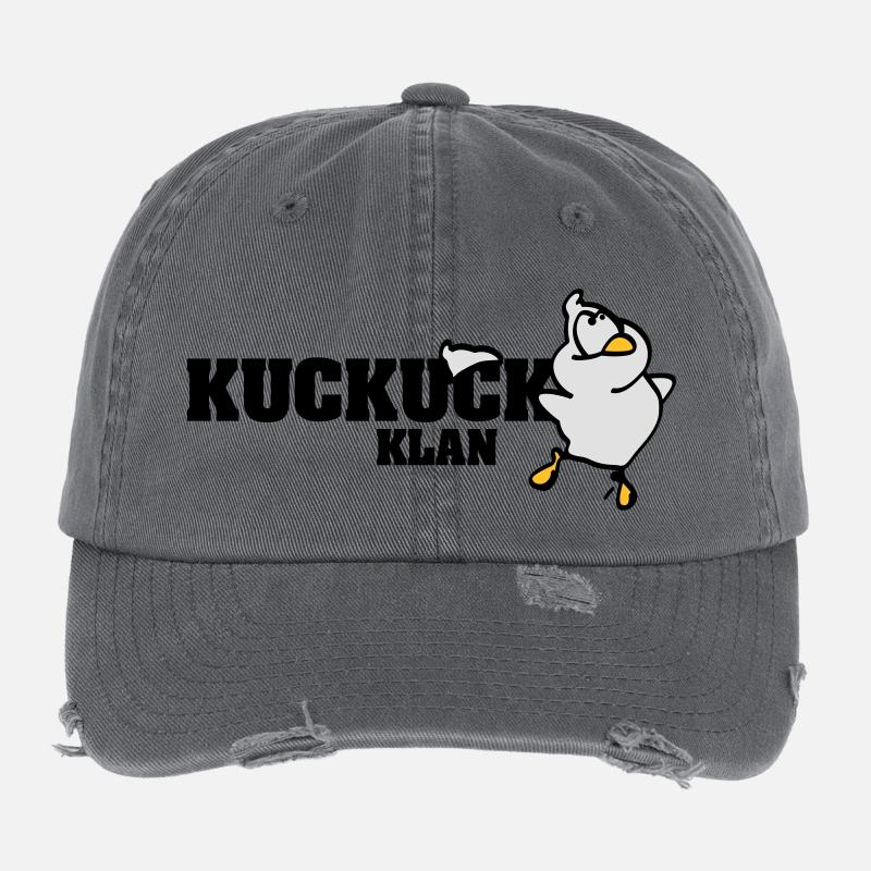 Kuckuck Klan Flexfit Vintage Destroyed Cap