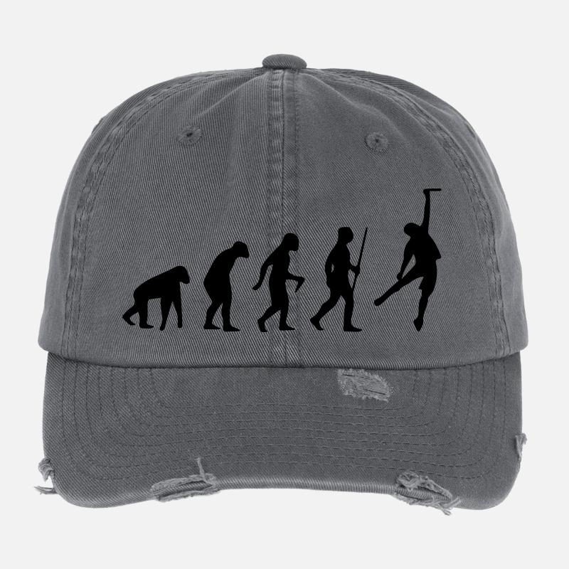 ESCALADE EVOLUTION THÉORIE CHEMISE Casquette vintage effet usé Flexfit