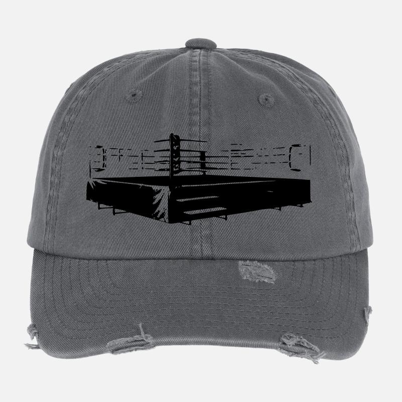 Boxring Flexfit Vintage Destroyed Cap