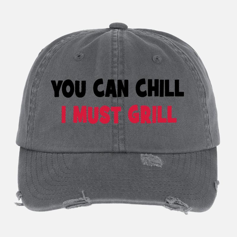 grill Flexfit Vintage Destroyed Cap