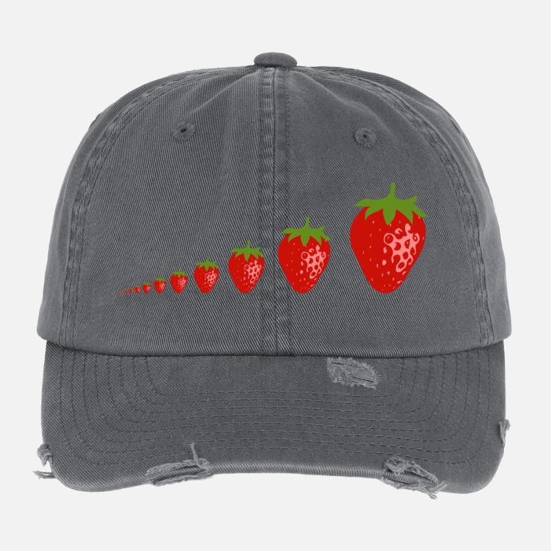 Erdbeeren Flexfit Vintage Destroyed Cap