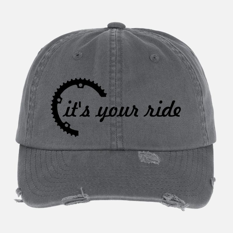 c'est votre tour Casquette vintage effet usé Flexfit