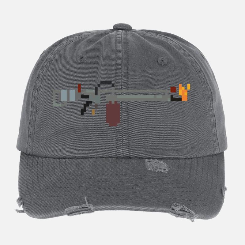 Flammenwerfer Flexfit Vintage Destroyed Cap