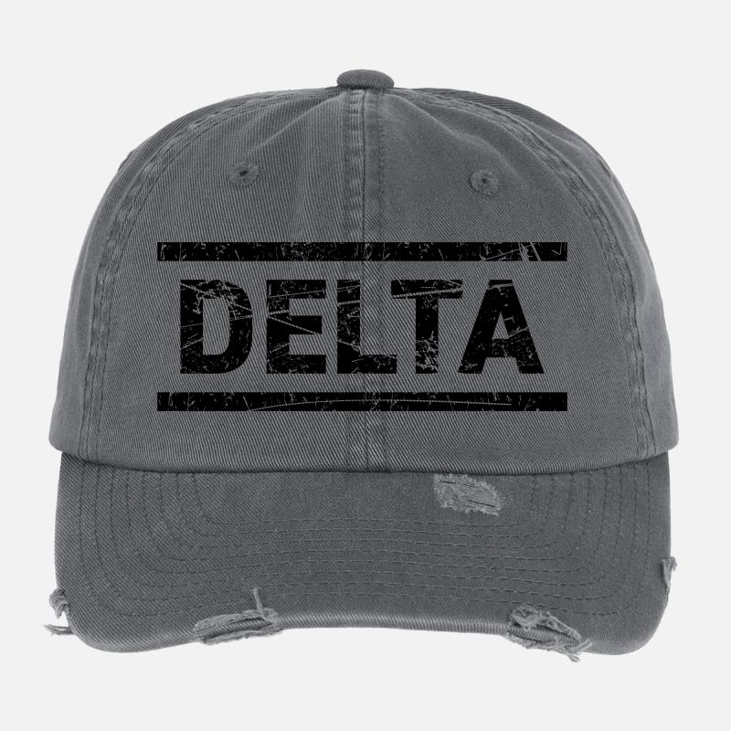Delta Flexfit Vintage Destroyed Cap