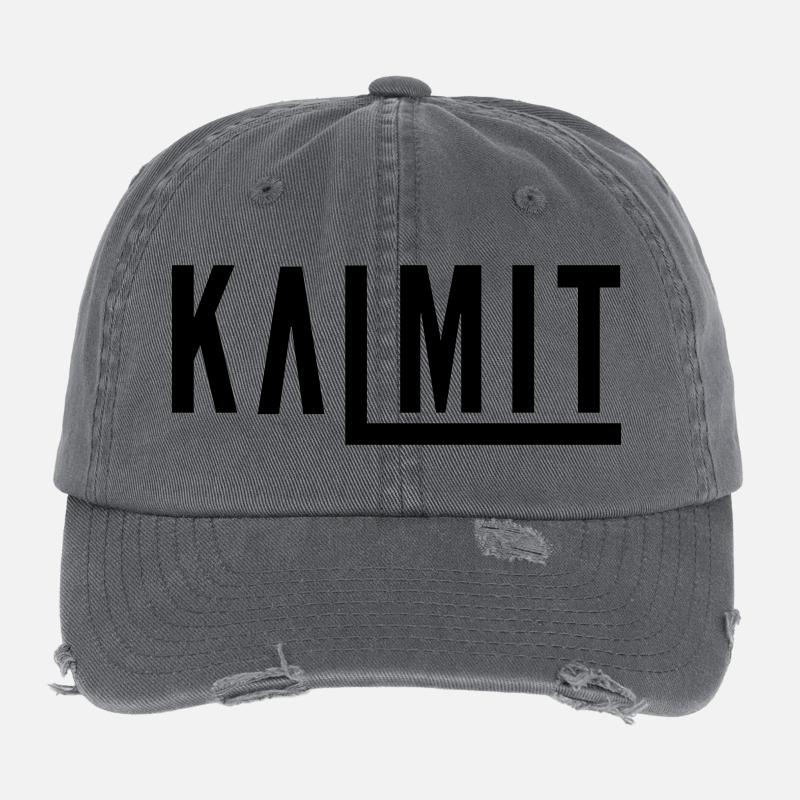 Kalmit naturel Casquette vintage effet usé Flexfit