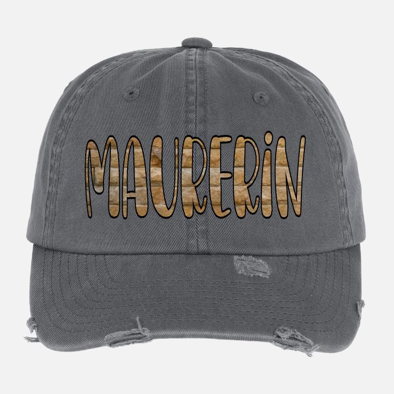 Industrie de la construction de maisons de maçon Casquette vintage effet usé Flexfit