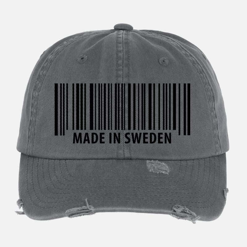 Made in Sweden Casquette vintage effet usé Flexfit