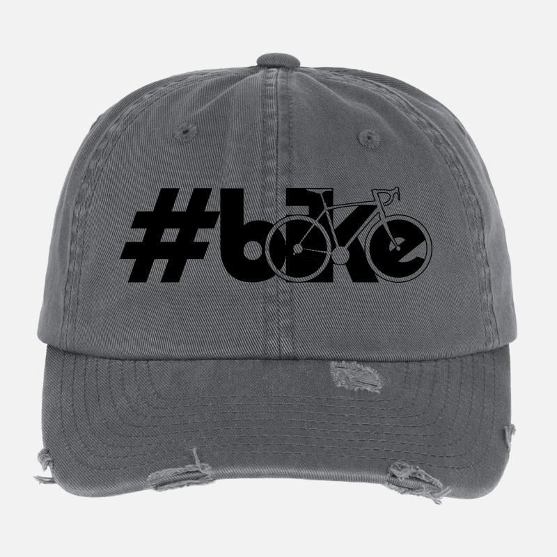 Vélo de course Casquette vintage effet usé Flexfit