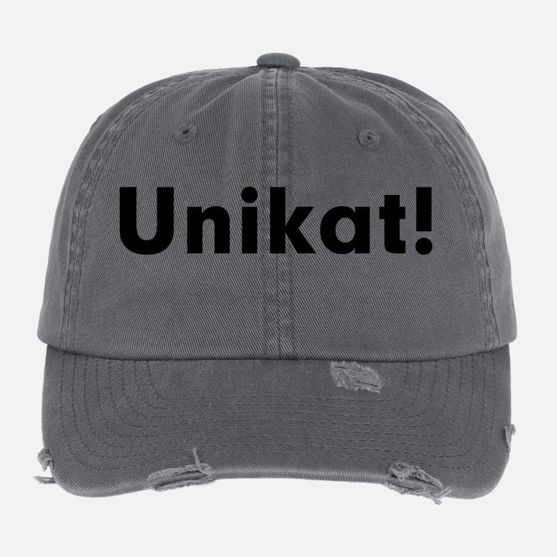 Unikat! Einzigartig Flexfit Vintage Destroyed Cap