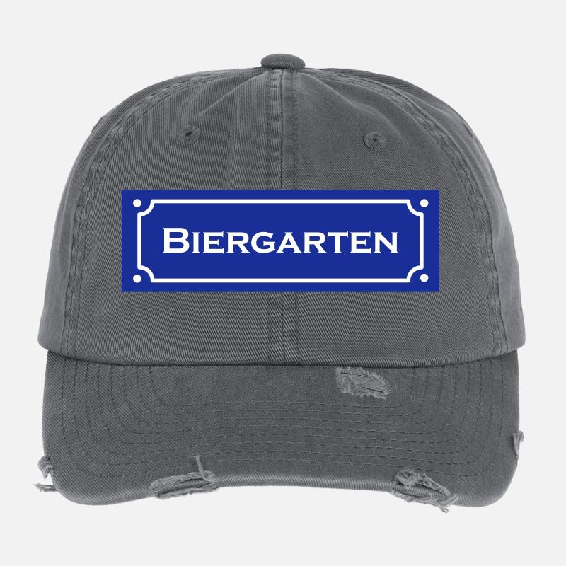 Biergarten 1 Flexfit Vintage Destroyed Cap