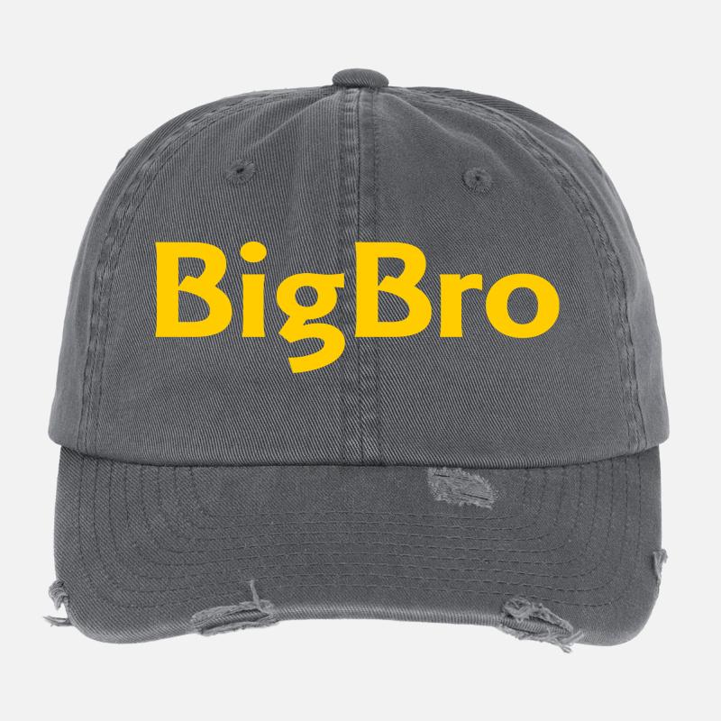 Big Bro Flexfit Vintage Destroyed Cap
