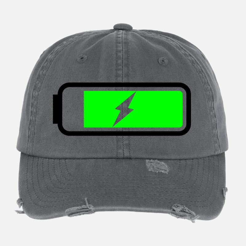 Battery charging Flexfit Vintage Destroyed Cap