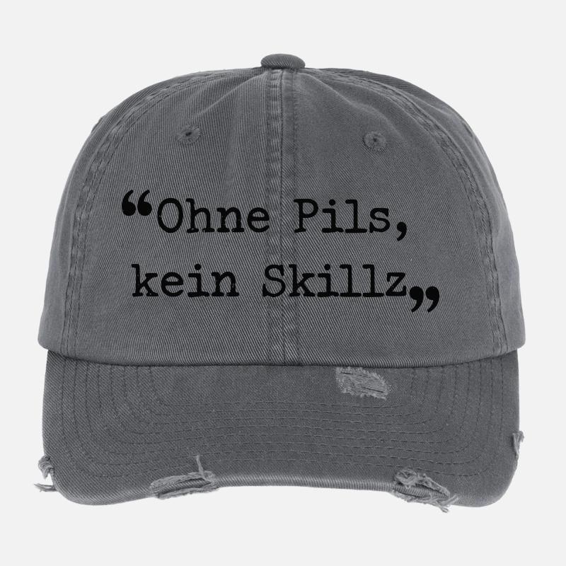 Dialecte de la Ruhrpott sans pilsner, pas de région de la Ruhr Casquette vintage effet usé Flexfit