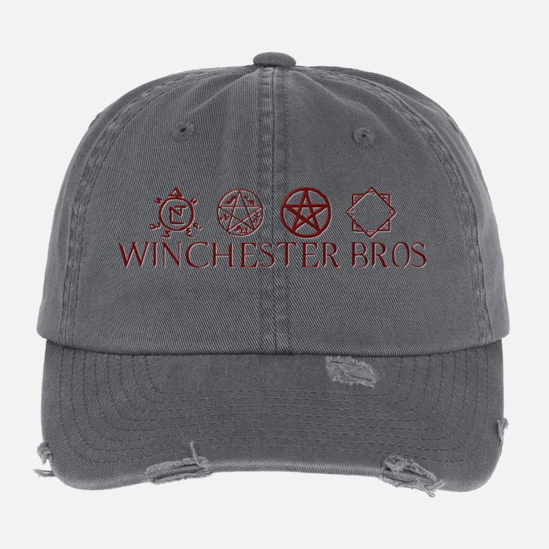 Winchester_Bros Flexfit Vintage Destroyed Cap