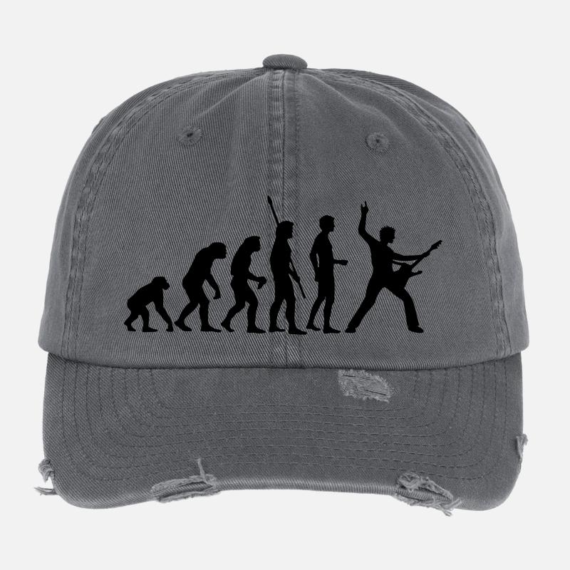 evolution_rocks_b_1c Casquette vintage effet usé Flexfit