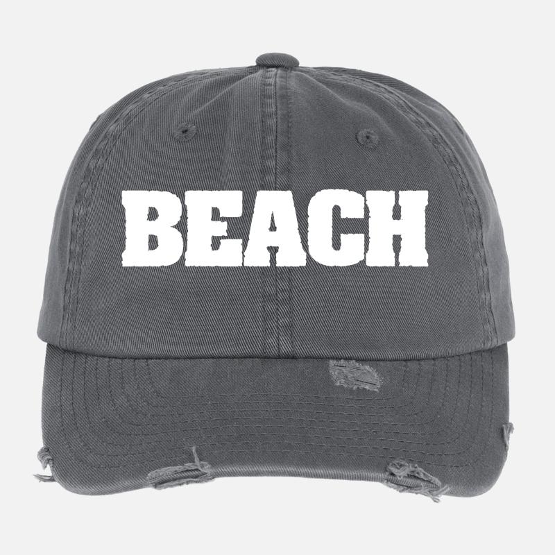 Beach Flexfit Vintage Destroyed Cap