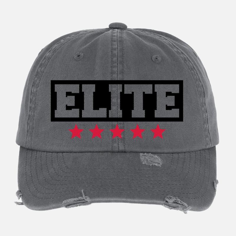 Elite Flexfit Vintage Destroyed Cap