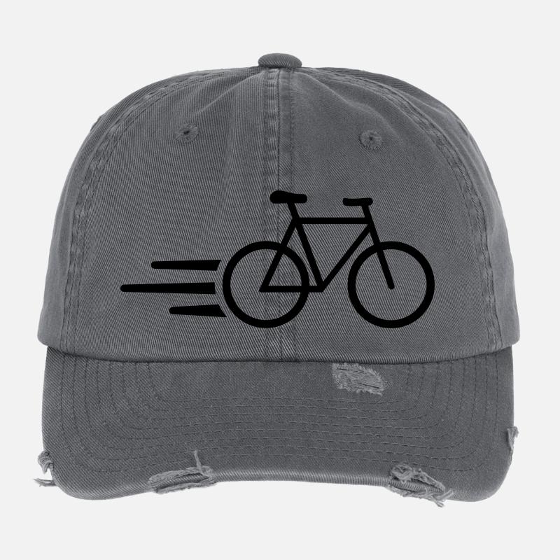 Bicycle Flexfit Vintage Destroyed Cap